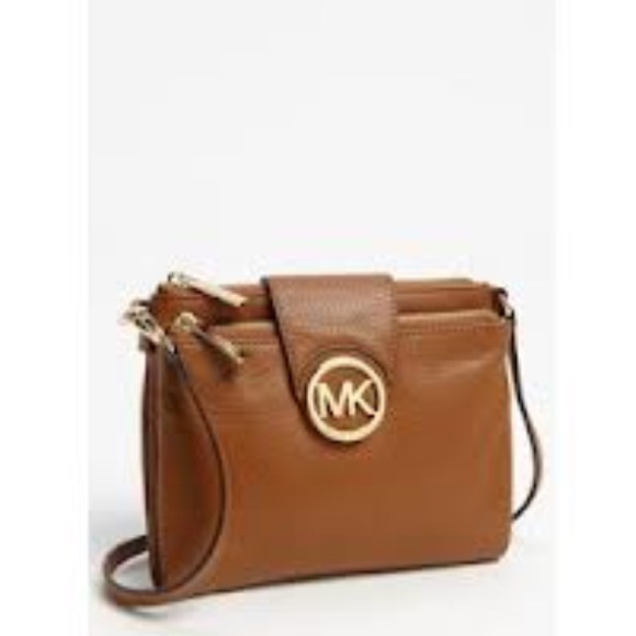 Michael Kors Bags Michael Kors Tan Leather Crossbody Poshmark